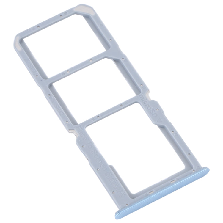 For Realme C30 SIM Card Tray + SIM Card Tray + Micro SD Card Tray, For Realme C30