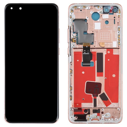 Original LCD Screen For Huawei P40 Pro Digitizer Full Assembly with Frame, For Huawei P40 Pro