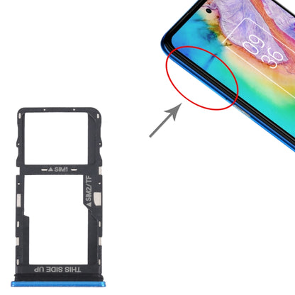 For TCL 20 5G Original SIM Card Tray + SIM / Micro SD Card Tray, For TCL 20 5G