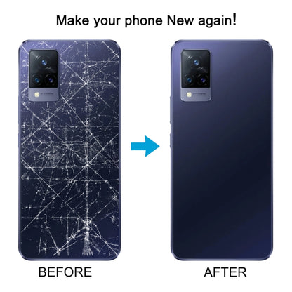 For vivo V21 Original Battery Back Cover with Camera Lens Frame, For vivo V21(Original)