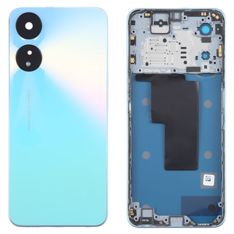 For OPPO A78 Original Battery Back Cover with Middle Frame, For OPPO A78, For OPPO A78 5G