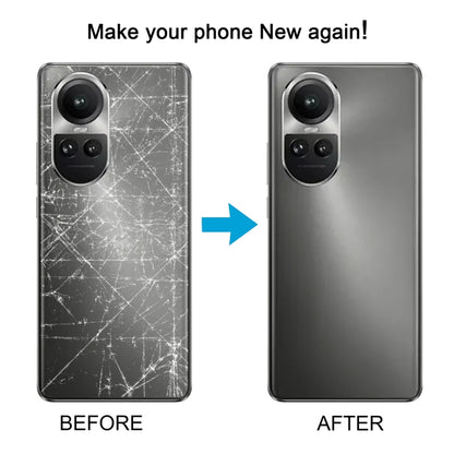 For OPPO Reno10 Global Original Battery Back Cover with Camera Lens Cover, For OPPO Reno10 Global