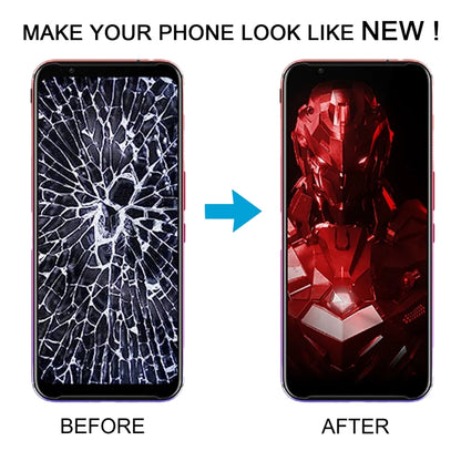 For ZTE Nubia Red Magic 3s LCD Screen Digitizer Full Assembly with Frame, For ZTE Nubia RedMagic 3s