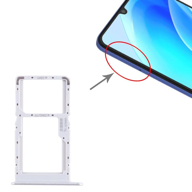For Huawei nova Y70 Plus SIM + SIM / Micro SD Card Tray, For Huawei nova Y70 Plus