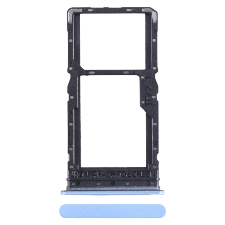 For Xiaomi Redmi 12 5G SIM Card Tray + SIM Card Tray / Micro SD Card Tray, For Xiaomi Redmi 12 5G