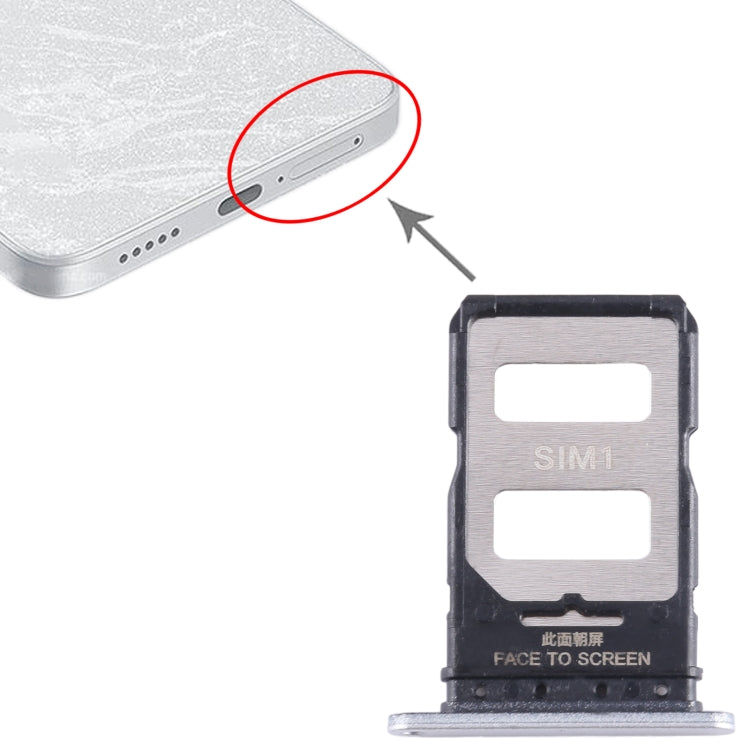 For Xiaomi Note 13 Pro+ SIM Card Tray + SIM Card Tray, For Xiaomi Note 13 Pro+