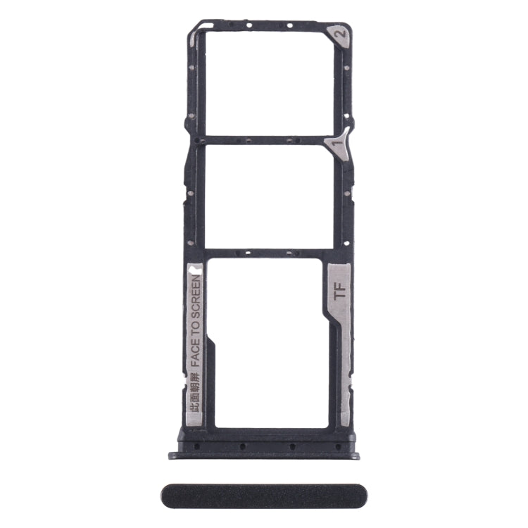For Xiaomi Redmi 13C SIM Card Tray + SIM Card Tray + Micro SD Card Tray, For Xiaomi Redmi 13C 4G