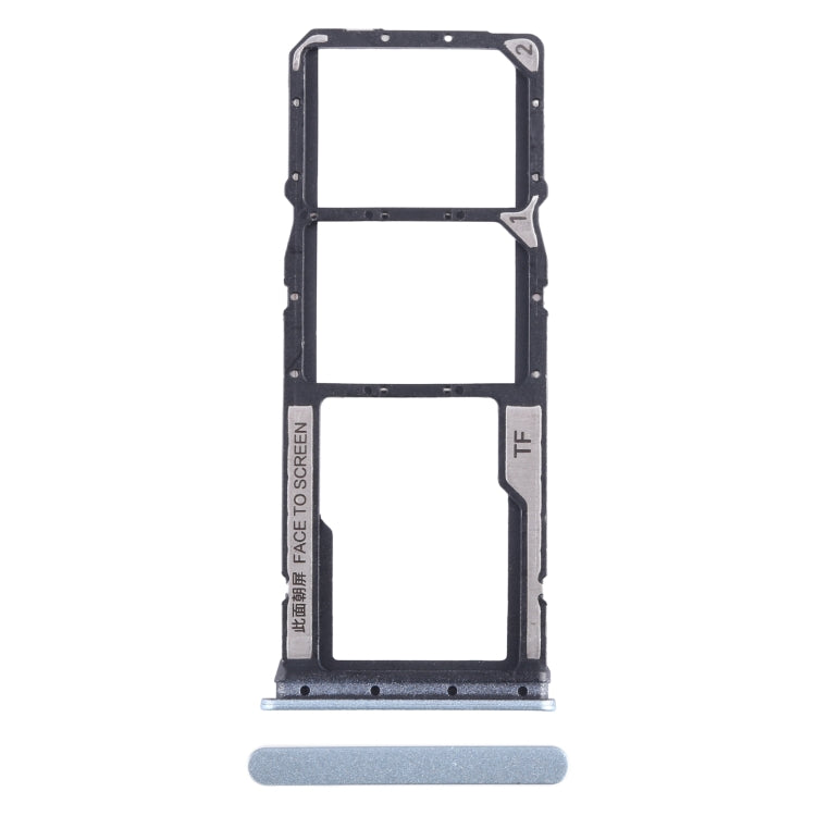 For Xiaomi Redmi 13C SIM Card Tray + SIM Card Tray + Micro SD Card Tray, For Xiaomi Redmi 13C 4G