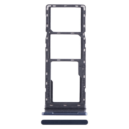 For Tecno Pova 2 SIM Card Tray + SIM Card Tray + Micro SD Card Tray, For Tecno Pova 2, For Tecno Pova 2 (Baby Blue)
