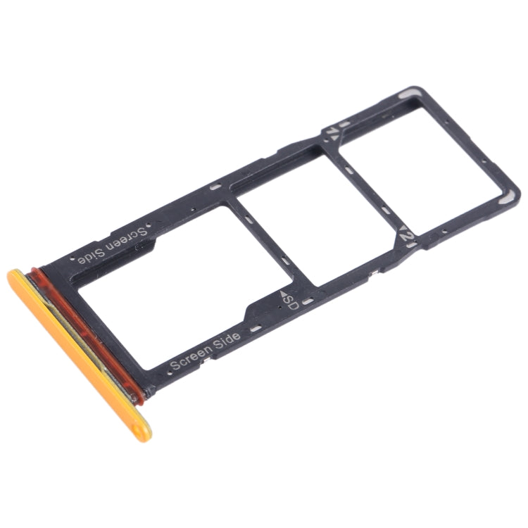 For Tecno Spark Go 2023 BF7n SIM Card Tray + SIM Card Tray + Micro SD Card Tray, For Tecno Spark Go 2023
