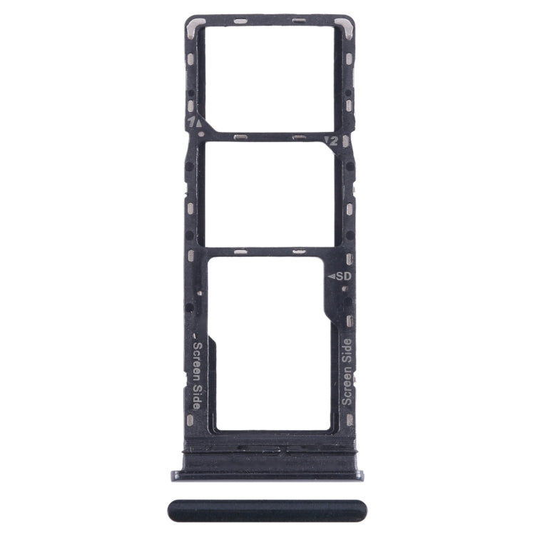 For Infinix Note 8i X683 SIM Card Tray + SIM Card Tray + Micro SD Card Tray, For Infinix Note 8i