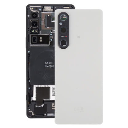 For Sony Xperia 1 V Original Battery Back Cover with Camera Lens Cover, For Sony Xperia 1 V(with Camera Lens Frame), For Sony Xperia 1 V(with Camera Lens)