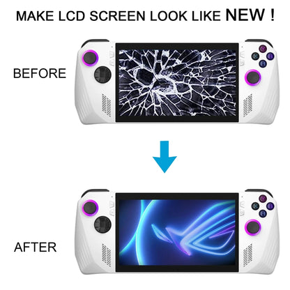 For Asus Rog Ally-RC71L-NH005W 120HZ Original LCD Screen Digitizer Full Assembly with Frame, For Asus Rog Ally (with Frame)