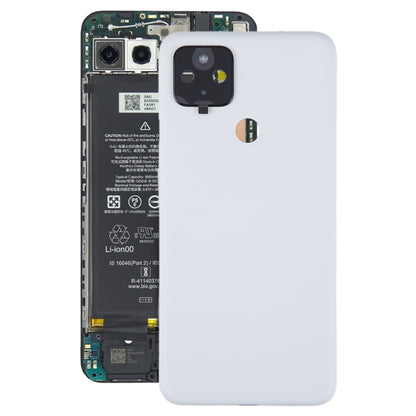For Google pixel 4A 5G Battery Back Cover with Camera Lens Cover, For Google Pixel 4A 5G