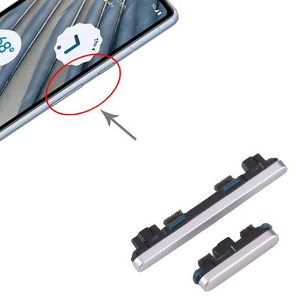 For Google Pixel 7A Power Button + Volume Control Button, For Google Pixel 7A
