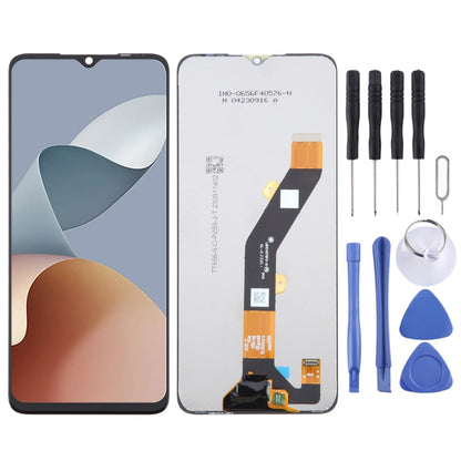 For ZTE Blade A34 LCD Screen with Digitizer Full Assembly, For ZTE Blade A34