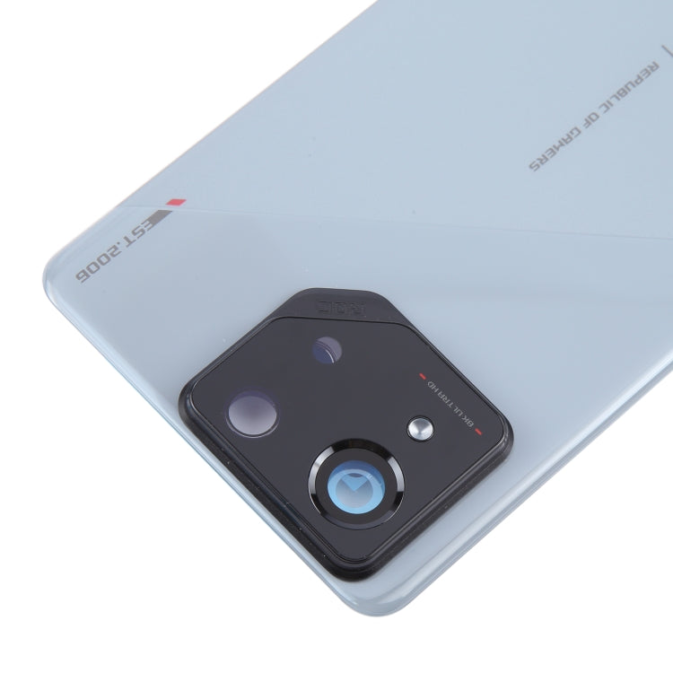 For Asus ROG Phone 8 AI2401 Original Glass Battery Back Cover with Camera Lens Cover, For Asus ROG Phone 8(Original with Camera Cover)