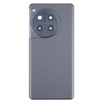 For OnePlus 12R CPH2609 CPH2585 Original Glass Battery Back Cover with Camera Lens, For OnePlus 12R(Original), For OnePlus 12R (Original)
