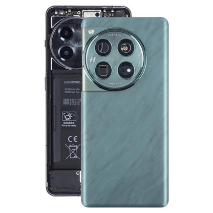For OnePlus 12 PJD110 CPH2573 CPH2581 Original Glass Battery Back Cover with Camera Lens, For OnePlus 12(Original with Camera Lens Frame)