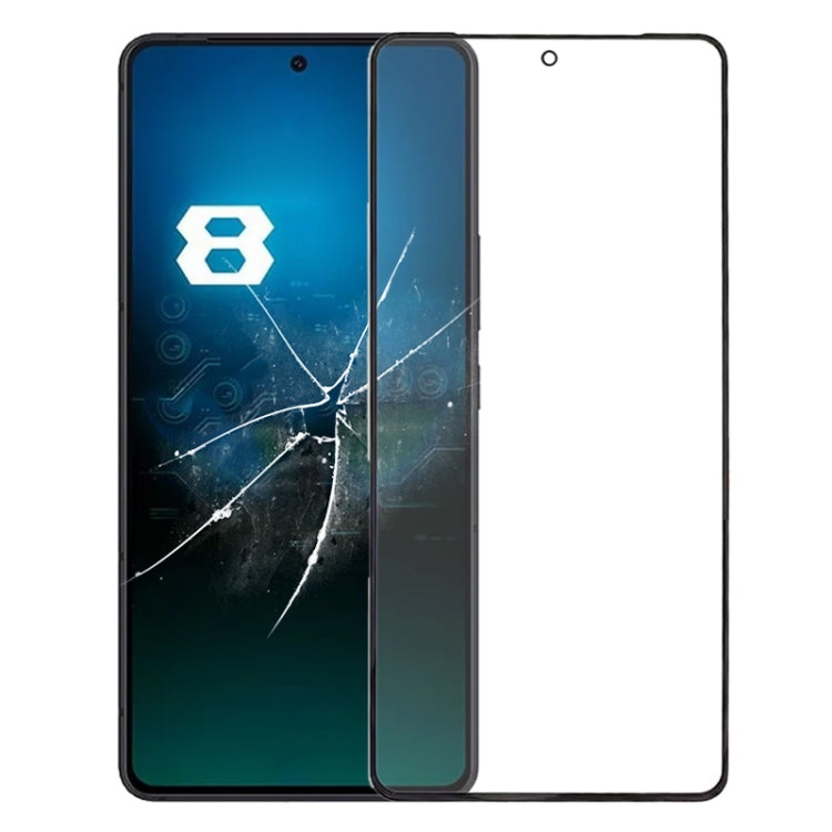 For Asus ROG Phone 8 Front Screen Outer Glass Lens with OCA Optically Clear Adhesive, For Asus ROG Phone 8