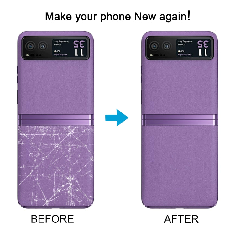 For Motorola Razr 40 Original Lower Part Battery Back Cover, For Motorola Razr 40(Original Lower Part)