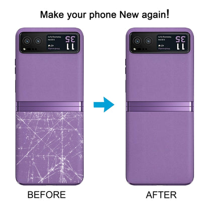 For Motorola Razr 40 Original Lower Part Battery Back Cover, For Motorola Razr 40(Original Lower Part)