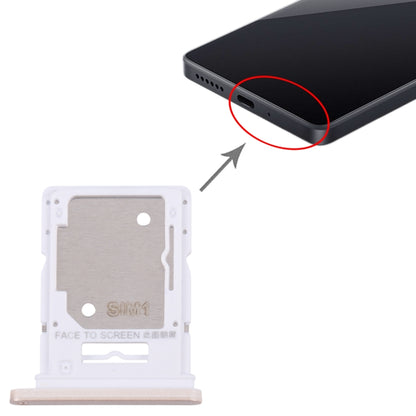 For Xiaomi Redmi 13 4G Original SIM Card Tray + SIM / Micro SD Card Tray, For Xiaomi Redmi Note 13 4G(Original)