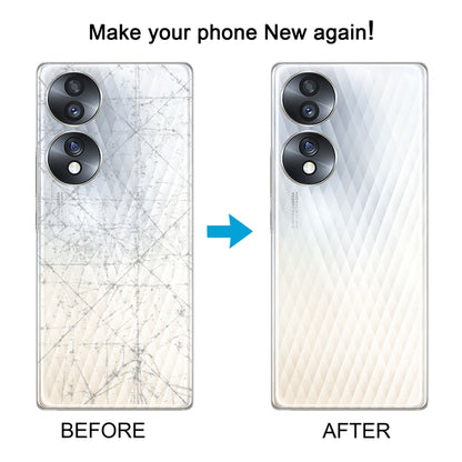 For Honor 70 Battery Back Cover with Camera Lens, For Honor 70(with Camera Lens Frame)