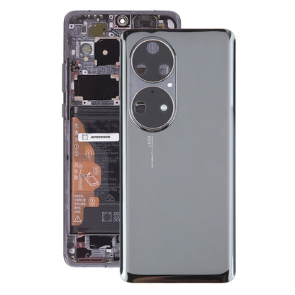 For Huawei P50 Pro Battery Back Cover with Camera Lens, For Huawei P50 Pro(with Camera Lens Frame)