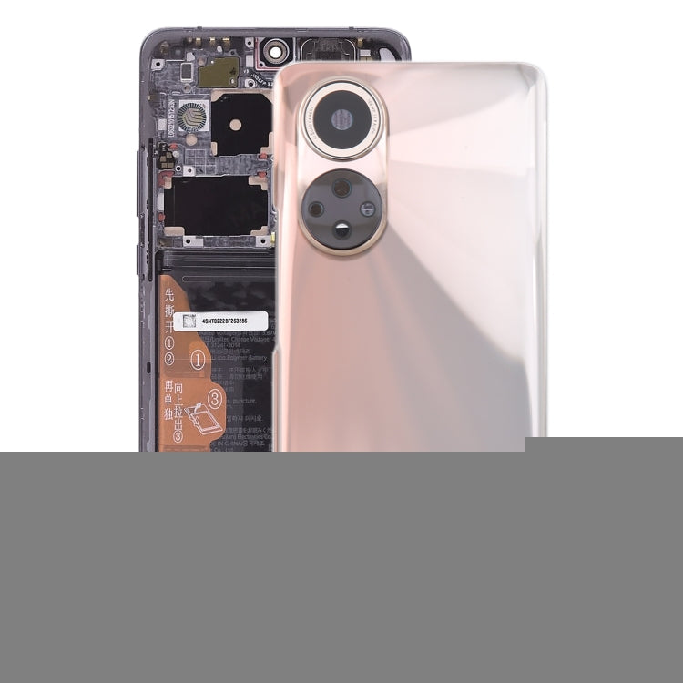 For Honor 50 Battery Back Cover with Camera Lens, For Honor 50(with Camera Lens Frame)