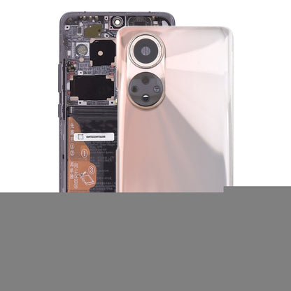 For Honor 50 Battery Back Cover with Camera Lens, For Honor 50(with Camera Lens Frame)