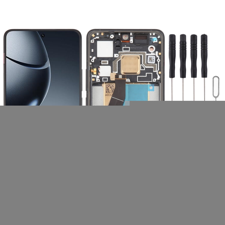 For Xiaomi 14T Pro Original LCD Screen Digitizer Full Assembly with Frame, For Xiaomi 14T Pro, Original LCD Screen Digitizer Full Assembly with Frame (White)