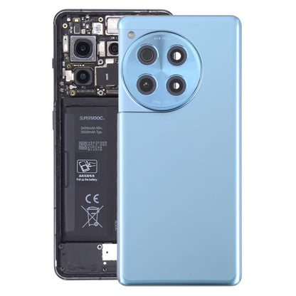 For OnePlus Ace 3 Battery Back Cover with Camera Lens Cover, For OnePlus Ace 3(with Camera Lens Frame)