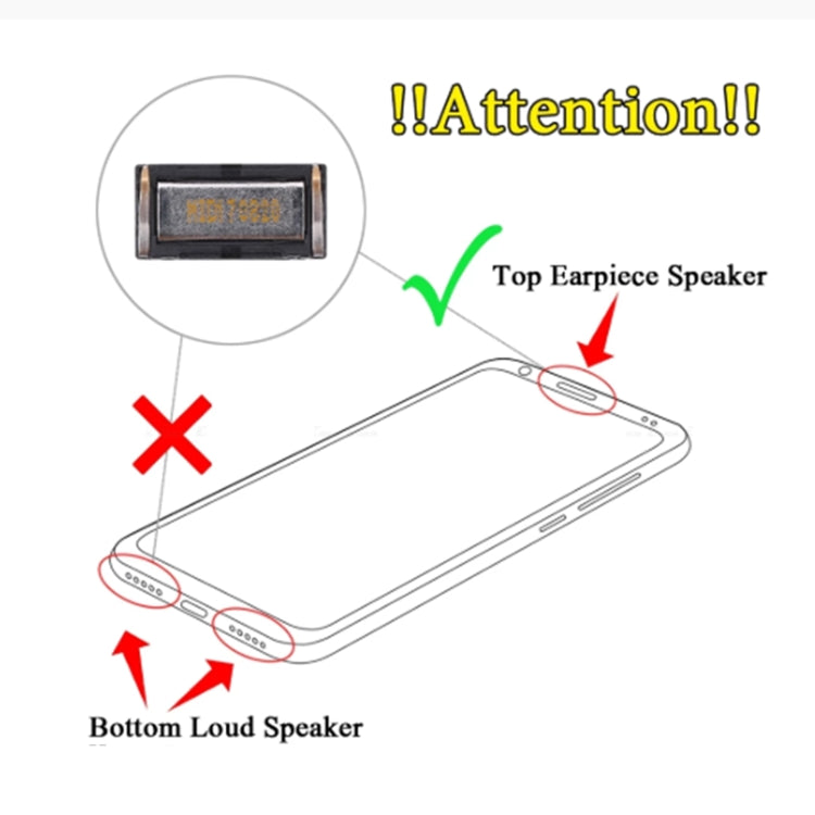 For OPPO Realme C1 10pcs Earpiece Speaker, For OPPO Realme C1