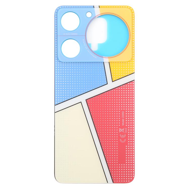 For ZTE nubia Music Z2353 Glass Battery Back Cover with Adhesive, For ZTE nubia Music