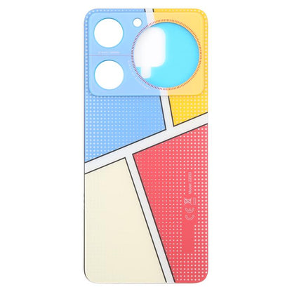 For ZTE nubia Music Z2353 Glass Battery Back Cover with Adhesive, For ZTE nubia Music