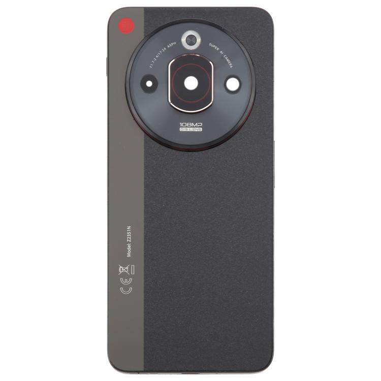 For ZTE nubia Focus Pro Z2351N Glass Battery Back Cover with Middle Frame / Camera Lens Cover, For ZTE nubia Focus Pro(Glass with Middle Frame)