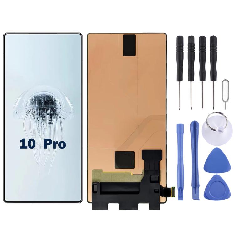 For ZTE Nubia Red Magic 10 Pro NX789J AMOLED Original LCD Screen Digitizer Full Assembly, For ZTE Nubia RedMagic 10 Pro(Original)