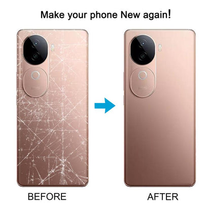 For vivo V40e Battery Back Cover with Camera Lens Cover, For vivo V40e