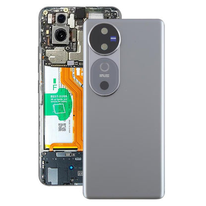 For vivo V40 Battery Back Cover with Camera Lens Cover, For vivo V40