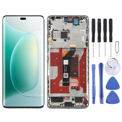 For Honor 300 Pro Original LCD Screen Digitizer Full Assembly with Frame, For Honor 300 Pro (Original)