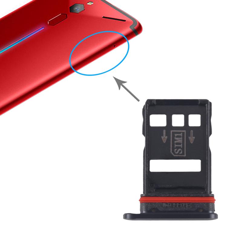 For ZTE nubia RedMagic 6 Pro NX669J-P SIM Card Tray + SIM Card Tray, For ZTE nubia RedMagic 6 Pro