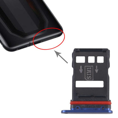 For ZTE nubia RedMagic 7 NX679J SIM Card Tray + SIM Card Tray, For ZTE nubia RedMagic 7 NX679J