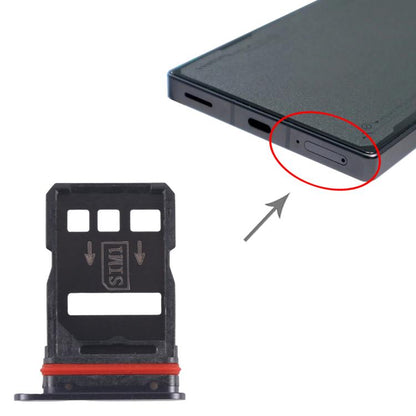 For ZTE nubia RedMagic 7 Pro NX709J SIM Card Tray + SIM Card Tray, For ZTE nubia RedMagic 7 Pro
