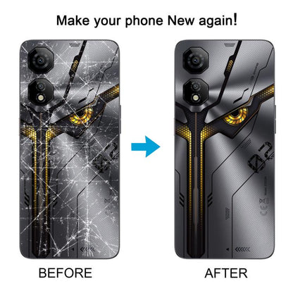 For ZTE nubia Neo 2 Z2352N Plastics Battery Back Cover with Adhesive, For ZTE nubia Neo 2