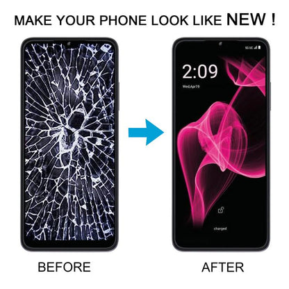 For T-Mobile REVVL 6X 5G LCD Screen Digitizer Full Assembly with Frame, For T-Mobile REVVL 6X 5G