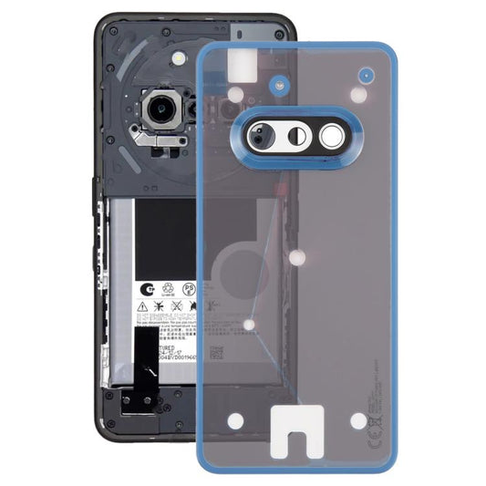 For Nothing Phone 3a A059 Glass Battery Back Cover with Camera Frame, For Nothing Phone 3a