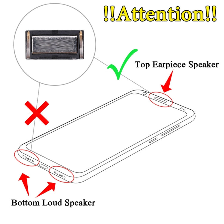 10 PCS Earpiece Speaker for Nokia 3.1 Plus, For Nokia 3.1 Plus