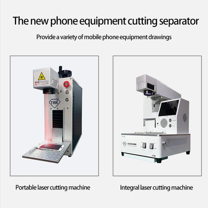 TBK-958A 220V Automatic Laser Cutting Machine Back Glass Remover Laser Separating Engraving Marking Machine, TBK-958A