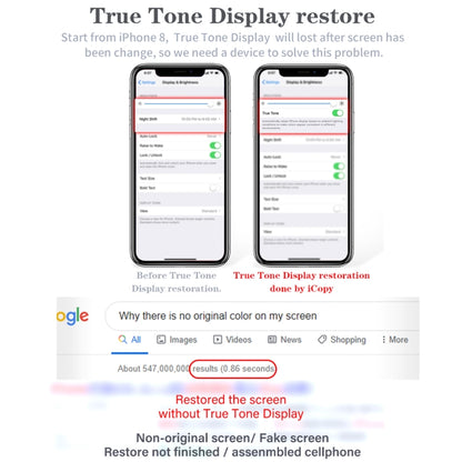 Qianli iCopy Plus 3 in 1 LCD Screen Original Color Repair Programmer For iPhone, 3 in 1 For iPhone 6-12 Series